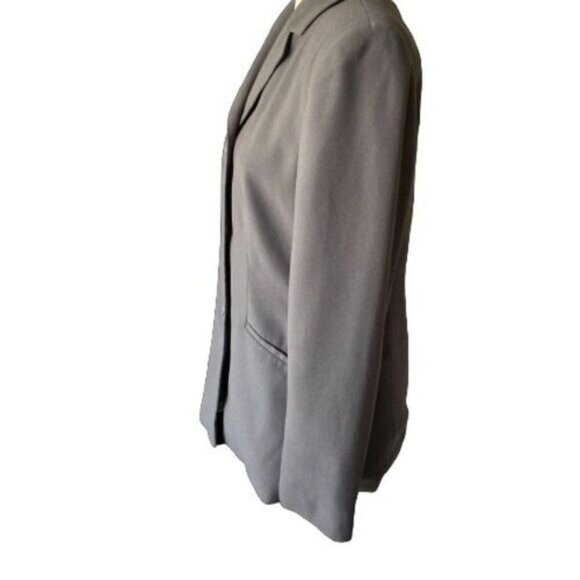 Imagio Casual Button Closure‎ Boyfriend Blazer Jacket for Women - Picture 4 of 8